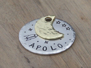 Native Wolf Pet Tags APOLO (DOUBLE)