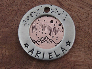 Native Wolf Pet Tags ARIELA (DOUBLE)