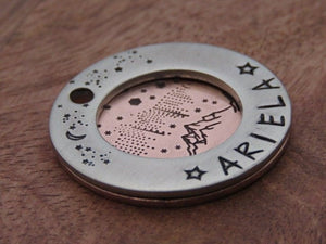 Native Wolf Pet Tags ARIELA (DOUBLE)