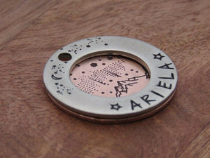 Native Wolf Pet Tags ARIELA (DOUBLE)