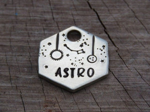 Native Wolf Pet Tags ASTRO