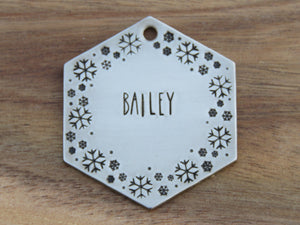 Native Wolf Pet Tags BAILEY