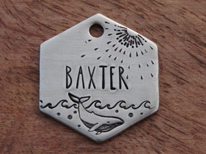 Native Wolf Pet Tags BAXTER