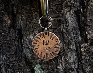 Native Wolf Pet Tags BEAR