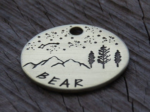 Native Wolf Pet Tags BEAR