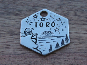 Native Wolf Pet Tags BEAR