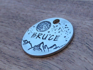 Native Wolf Pet Tags BRUCE