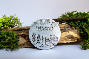 Native Wolf Pet Tags CASPER