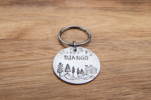 Native Wolf Pet Tags CASPER