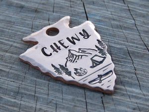 Native Wolf Pet Tags CHEWY