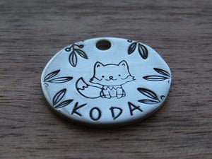 Native Wolf Pet Tags CHUEY