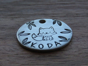 Native Wolf Pet Tags CHUEY