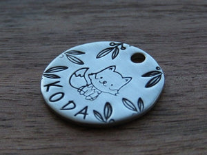 Native Wolf Pet Tags CHUEY