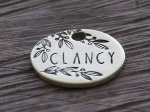 Native Wolf Pet Tags CLANCY