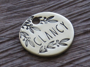 Native Wolf Pet Tags CLANCY