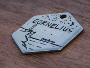 Native Wolf Pet Tags CORNELIUS