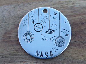 Native Wolf Pet Tags COSMO