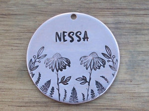 Native Wolf Pet Tags DAISY