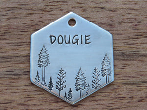 Native Wolf Pet Tags DOUGIE