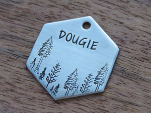 Native Wolf Pet Tags DOUGIE