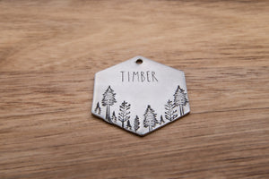 Native Wolf Pet Tags DOUGIE