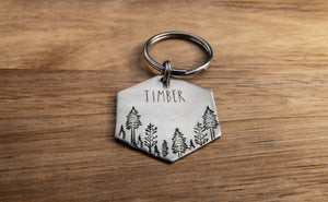 Native Wolf Pet Tags DOUGIE