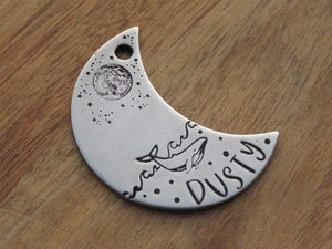 Native Wolf Pet Tags DUSTY