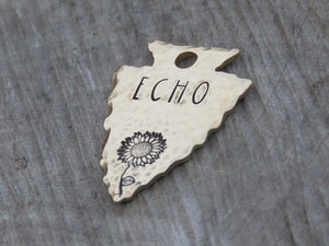 Native Wolf Pet Tags ECHO