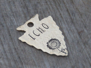 Native Wolf Pet Tags ECHO