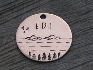 Native Wolf Pet Tags EDI