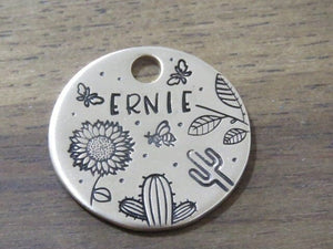 Native Wolf Pet Tags ERNIE