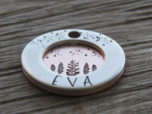 Native Wolf Pet Tags EVA (DOUBLE)