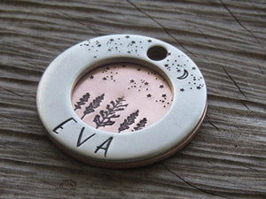 Native Wolf Pet Tags EVA (DOUBLE)