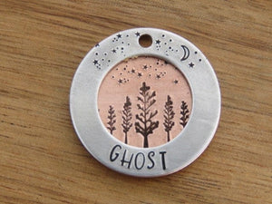 Native Wolf Pet Tags EVA (DOUBLE)