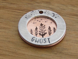 Native Wolf Pet Tags EVA (DOUBLE)