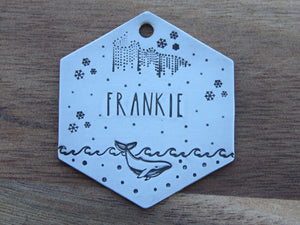 Native Wolf Pet Tags FRANKIE
