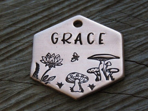 Native Wolf Pet Tags GRACE