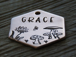 Native Wolf Pet Tags GRACE