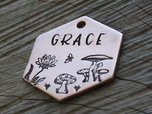 Native Wolf Pet Tags GRACE
