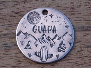 Native Wolf Pet Tags GUAPA