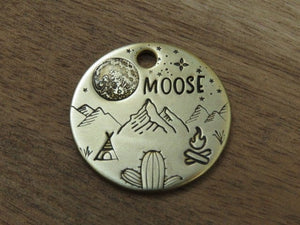 Native Wolf Pet Tags GUAPA