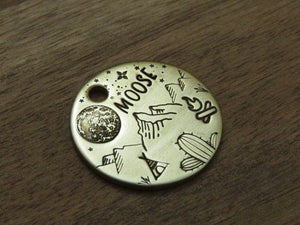 Native Wolf Pet Tags GUAPA