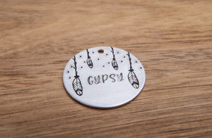 Native Wolf Pet Tags GYPSY