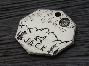 Native Wolf Pet Tags JACK