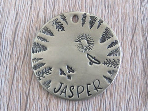 Native Wolf Pet Tags JASPER