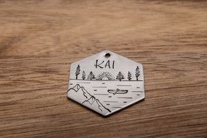Native Wolf Pet Tags KAI