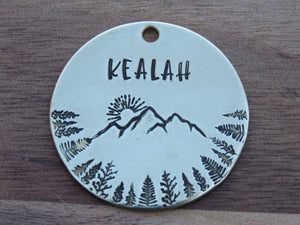 Native Wolf Pet Tags KEALAH