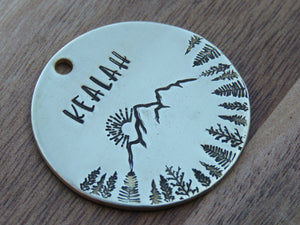 Native Wolf Pet Tags KEALAH