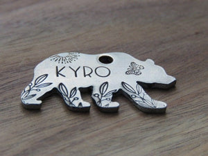 Native Wolf Pet Tags KYRO