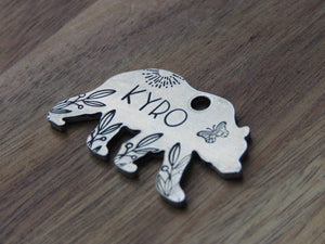 Native Wolf Pet Tags KYRO